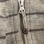 Lululemon Movement Jacket sz 6 Gray Stripe Hoodie Thumb Hole Hoodie Photo 7