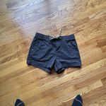 Vuori The Rise The Shine Organic Cotton Drawstring Shorts Black Women's Medium Photo 8