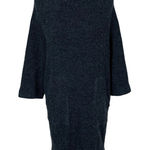 Privilege Australia Blue Gray Sweater Dress 8 Long Sleeve Cozy Minimalist Chic Photo 0