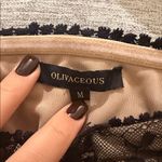 Olivaceous Oliviaceous Boutique Black Lace corset top Photo 2