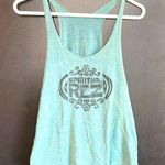 Spiritual Rez Tank Top Blue/Green Women Small Summer Hippy Top Sleevess Green Photo 0
