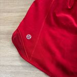 Lululemon Hotty Hot Short II Long 4" Dark Red Women Size 6 Photo 3