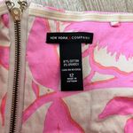 New York And Company Womens  Pink Floral Strapless Dress - 12 Photo 6