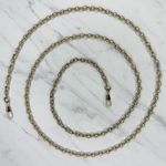 Skinny Gold Tone Chain Link Purse Handbag Replacement Strap ✨ Photo 0