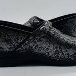 Dansko Professional Clogs Size 40 Floral Metallic Nursing Excellent Condition Photo 9