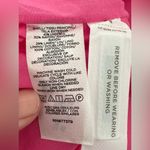 Ann Taylor Linen Blend Sheath Dress Pink Crochet Detail Summer Preppy NWT 10 Photo 7