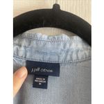 J.Jill Denim Womens Medium Chambray Blue Tunic Top Photo 4