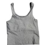 Beyond Yoga  Keep it Simple Alloy Speckled Cropped Tank Size: XS Photo 0