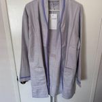 Malibu Luxxe Women's Cover Up Robe Grey Purple ONE SIZE Bamboo NWT Bridesmaid Gray Photo 1