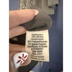 Alice + Olivia  Dress Womens Small Gray Beaded Silk Mini V Neck Fringe Party Photo 6