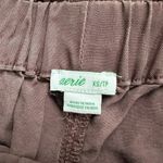 Aerie  XS shorts burgundy paperbag waist pockets​​​​​​​​​​​​​​​​​​ Photo 2