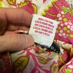 Gretchen Scott bright pink n green embroidered tunic Size M Photo 3