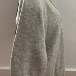 M Rena 100% lambswool gray crochet detailing V Photo 11