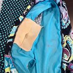 Athleta Paisley Blue Polka Dot Swim Shorts Photo 2