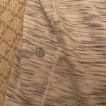 Lululemon  Athletica white grey space dye open back long sleeve top women’s 6 Photo 2