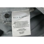 Rich & Skinny ladies  silver pants size 27 Photo 7
