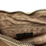 Franco Sarto  Beige Textured Hobo Shoulder Bag w/‎ Front Zip Pocket Metal Logo Photo 13