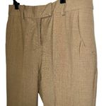 Anne Klein 2 piece pantsuit tan with cute ruffles on one side of lapel! New! Photo 9