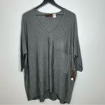 Kerisma  Raven Grey Top Size M/L NWT Photo 3
