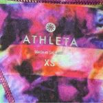 Athleta Women’s Tie Dye Floral Racerback Tank Athletic Top Size XS Sporty Yoga Photo 4
