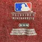 Genuine Merchandise  Heather Red/Black MLB V-Neck Tee Cincinnati Reds Size M Photo 4