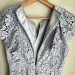 Rachel Parcell  Floral Lace Sheath Dress Powder Blue Small Photo 5