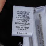 Loft  Womens Double Breasted Tweed Blazer Size 0 Black White Preppy Office Work Photo 5