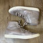 Nike  Blazer Mid Metallic Purple Snakeskin Sneakers 9 Photo 0