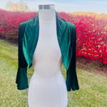 Huhot Velvet Dark Hunter Green 3/4 Bell
Sleeve Shrug Size L Photo 2
