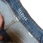 Tecovas Blue Jean Cutoff Shorts with Distressed Detailing sz 30 Photo 2