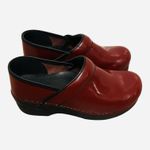 Dansko  Professional Shoes Womens SZ EU 35 US 4.5/5 Maroon Patent Leather Clogs Photo 1