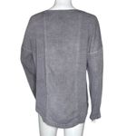 VICI Shirt Women Small Gray Multi Pattern Geometric Waffle Knit Thermal Neutral Photo 3