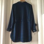 J.Jill  Layered Buffalo Check Tunic Shirt Dress S Photo 2