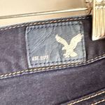 American Eagle New  High Rise Shortie Dark Wash Sz 8 Photo 2