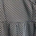 HD in Paris  Textured Faux Wrap Anthropologie Dress - Size Small - Blue & Black Photo 1