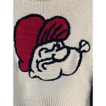 RE/DONE $450 NWT x POPEYE 50s IVORY CLASSIC CREWNECK SWEATER SZ SMALL Photo 10