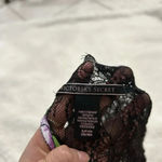 Victoria's Secret  Top Womens S Multicolor‎ Floral Satin Open Lace Back Sexy Photo 3