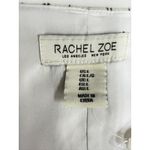 Rachel Zoe  Striped Linen Blend Vest Women’s Size L NWT Tailored Waistcoat Photo 2