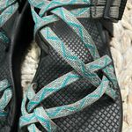 Chacos Chaco Classic Z/2 Sandals Teal Grey White Women's Size 8 Photo 6