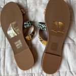 Madewell NWOT The Ilana Slide Sandal in Calf Hair Resortwear Safari - 7 Narrow Photo 4