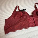 Torrid  Curve Red Bra 42C Unlined Balconette Underwire Lace NWT $49.50 Photo 12