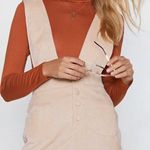 Nasty Gal Corduroy Pinafore Dress Photo 0