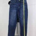 Ella Moss  High Waist Straight Blue Jeans Size 4/27 Slim Straight Ankle Photo 0