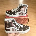 Vans  - Sk8 Hi Floral Plaid Patchwork Women 9.0 US Photo 2