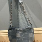 Denim shoulder bag Blue Photo 1