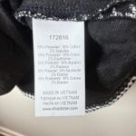 Anthropologie Dolan Medium Left Coast Callan Ruffled Houndstooth Top Sleeveless Black Photo 9