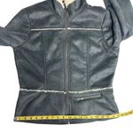 prAna Urban Outfitters Women's Esme Faux Suede Shearling Bomber Jacket Size M Photo 10