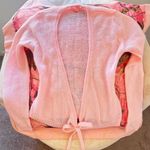 victoria's secret pink knit wrap sweater cardigan  Photo 4