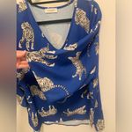 First Love PRELOVED  BY LOVELYN ANIMAL PRINT BLOUSE Photo 5