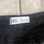 ZARA  Womens Jeans Size 4 Black Denim Skinny Cotton Stretch mid‎ / Photo 8